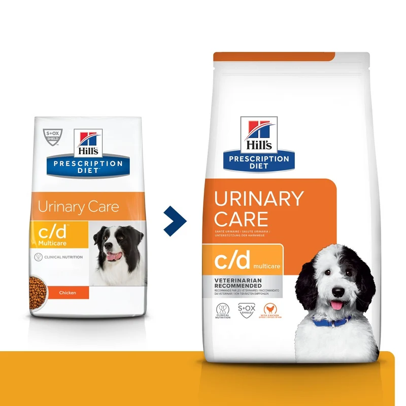 Hill's Prescription Diet c/d Urinary Care Multicare au poulet - croquettes chien