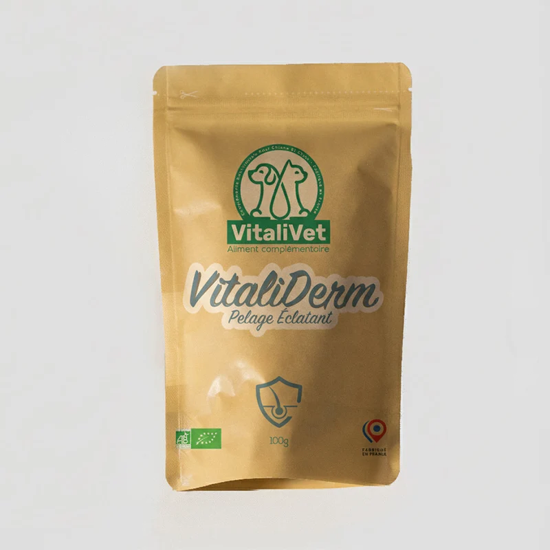 VitaliDerm - Pelage Éclatant - chat