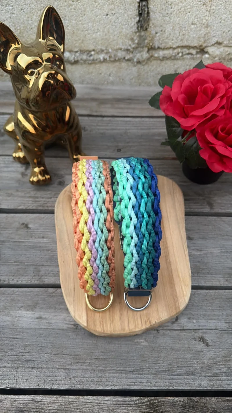 Collier Tressé en Paracorde pour Chien - SUMMER