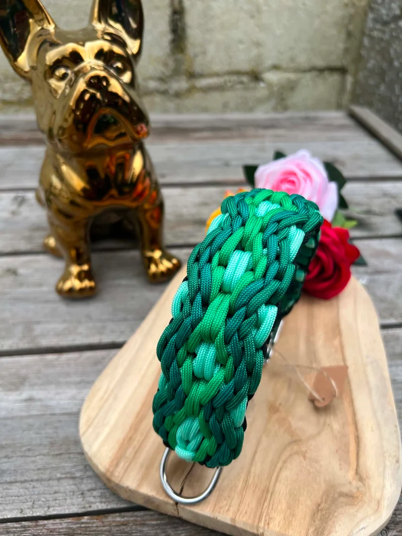 Collier Tressé en Paracorde pour Chien - BAO