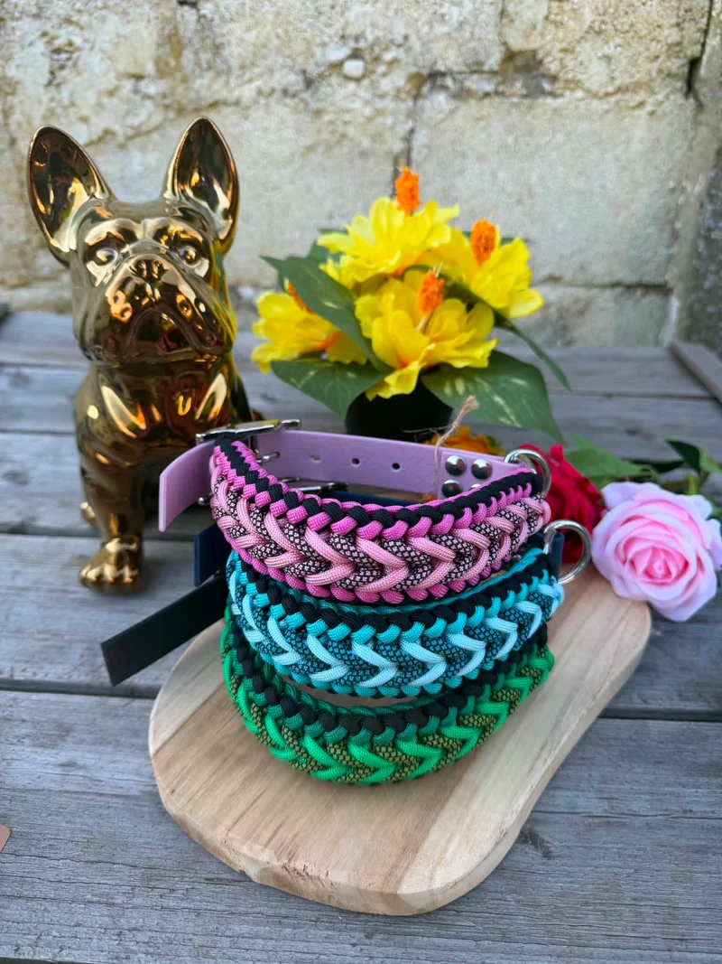 Collier paracorde chien - Diamond