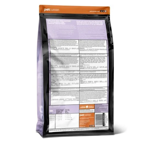 Petcurean Go! Contrôle Des Boules De Poils + Soins Urinaires Pour Chat Poulet 3 Lbs