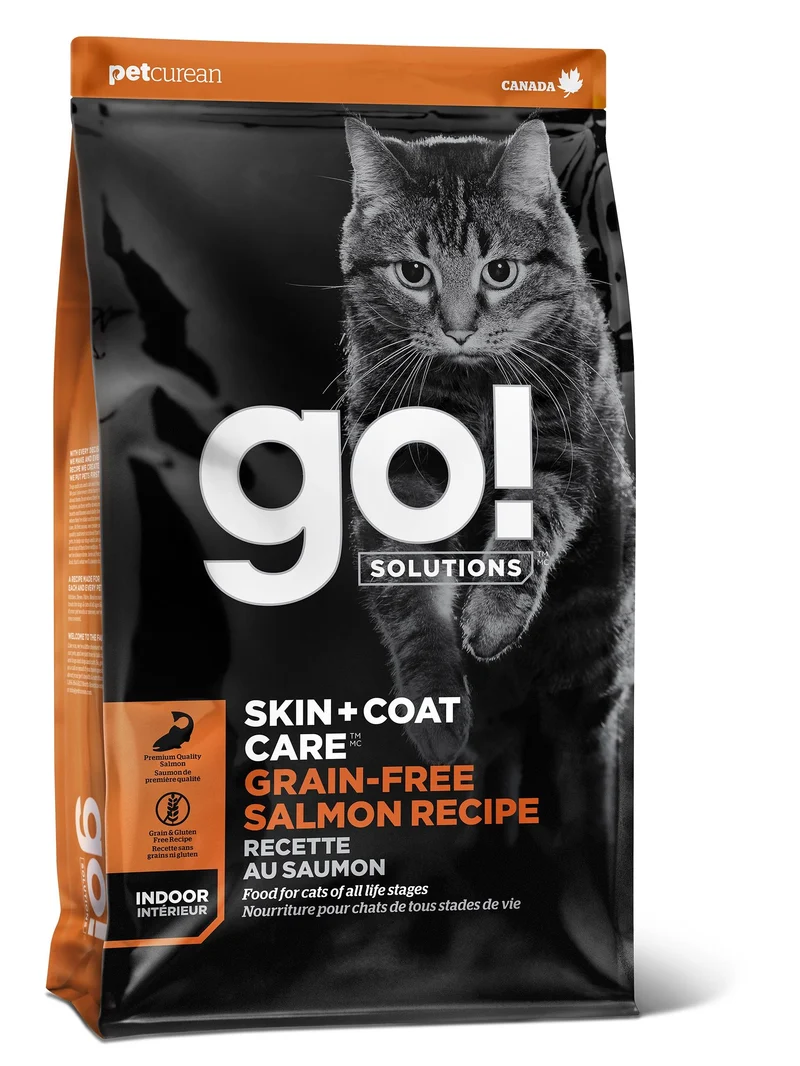 Petcurean Go! Peau + Poils Sans Grains Pour Chat Saumon 3 Lbs