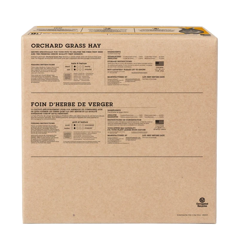 Oxbow Foin De Verger 9 Lb