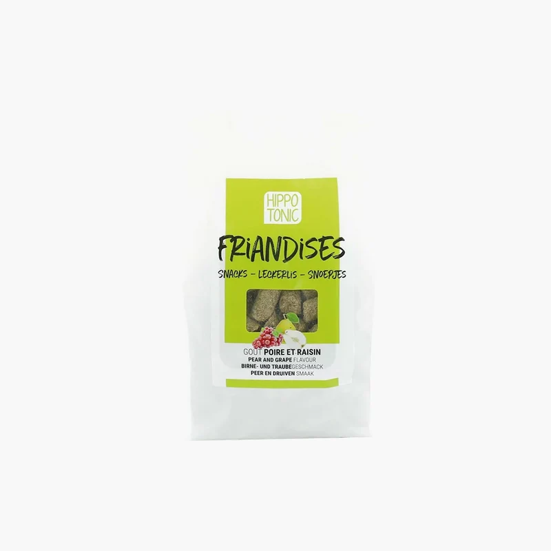 FRIANDISE GOUT POIRE ET RAISIN | HIPPOTONIC