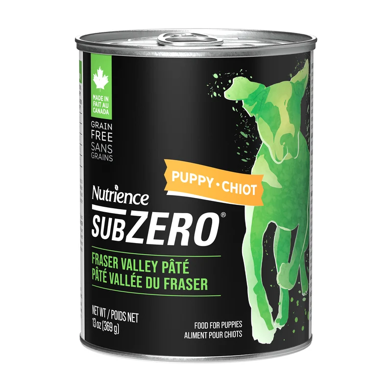 Pâté Nutrience SubZero pour chiots, Vallée du Fraser, 369 g