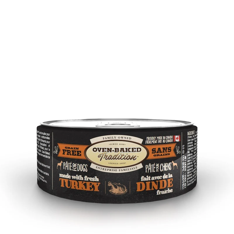 Obt Nourriture En Conserves Pour Chien, Pâté De Dinde 5.5oz
