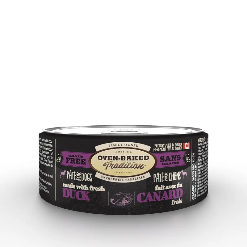 Obt Nourriture En Conserves Pour Chien, Pâté De Canard 5.5oz