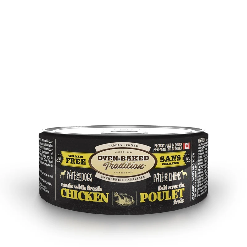 Obt Nourriture En Conserves Pour Chien, Pâté De Poulet 5.5oz