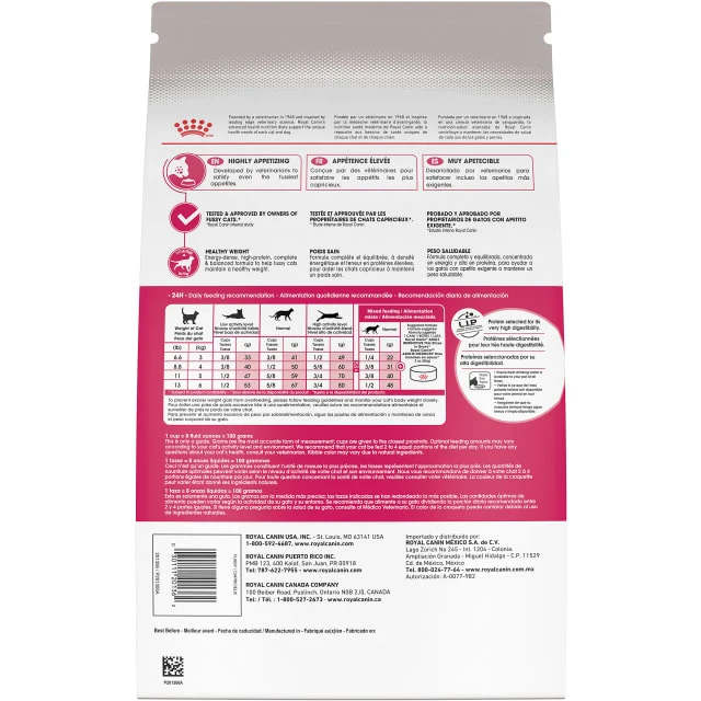 Royal Canin Capricieux – nourriture sèche pour chats, 3.18 kg, (7.7 lb)