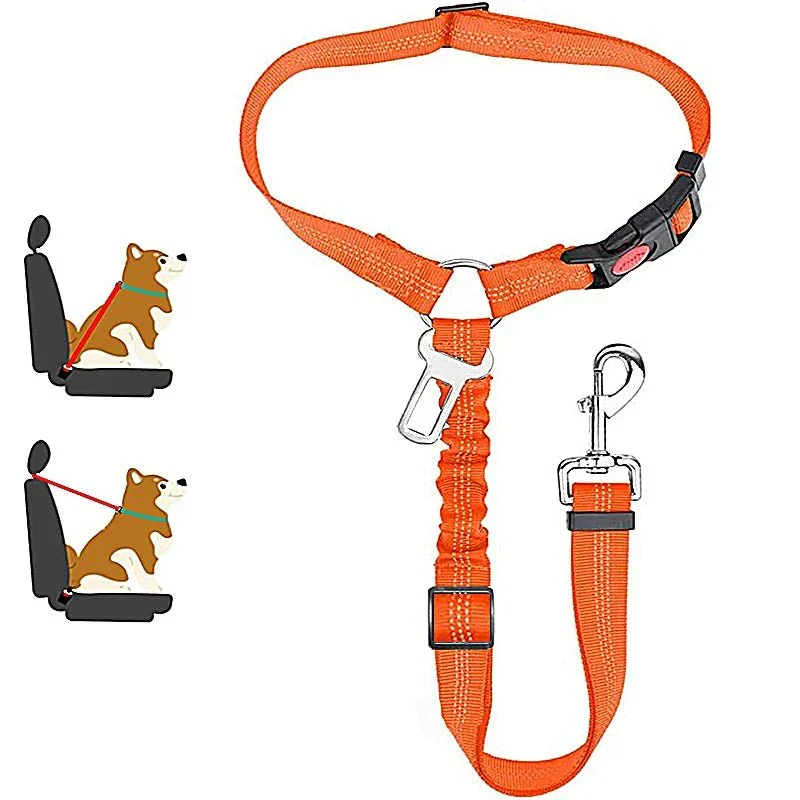 Ceinture Sécurité 3-en-1 Voiture Gros Chien