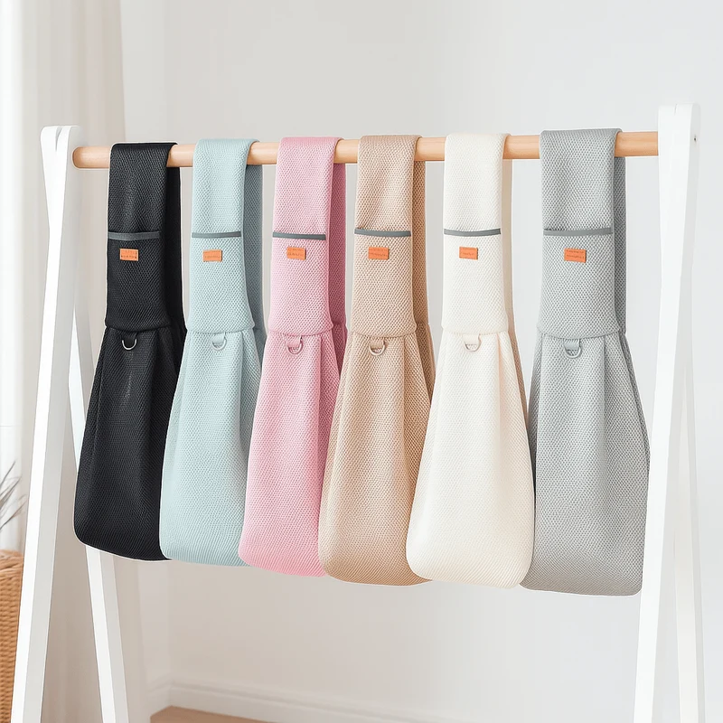Sac Bandoulière Transport Chien 6 Couleurs