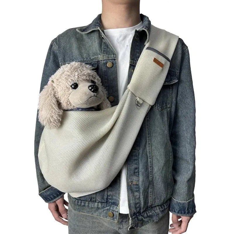 Sac Bandoulière Transport Chien 6 Couleurs