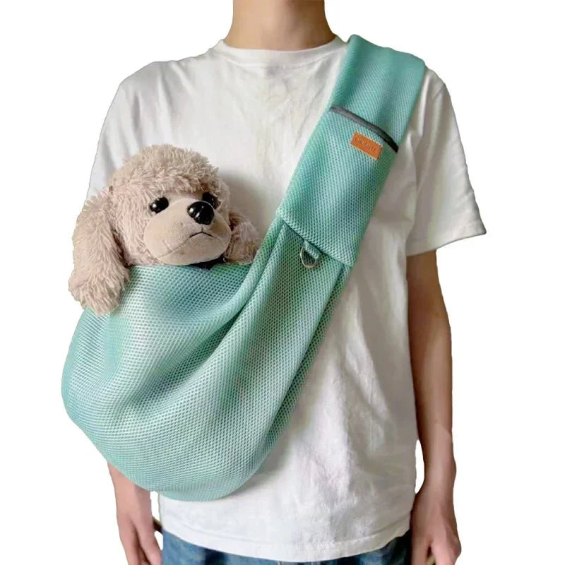 Sac Bandoulière Transport Chien 6 Couleurs