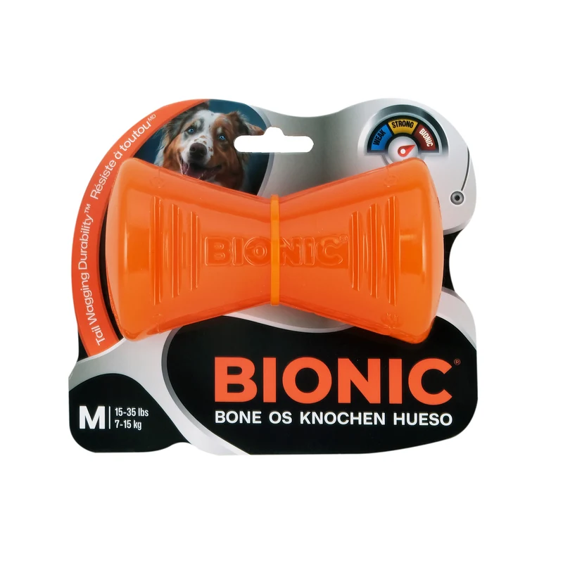 Jouet BIONIC, os, moyen, 12 cm (5 po)