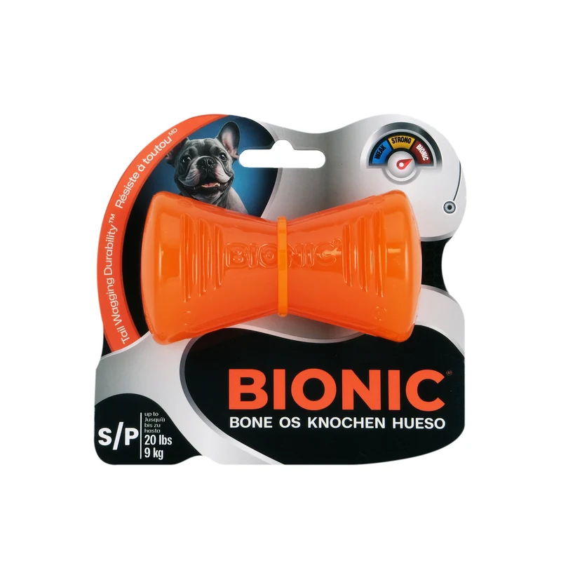 Jouet BIONIC, os, petit, 9,5 cm (3,5 po)