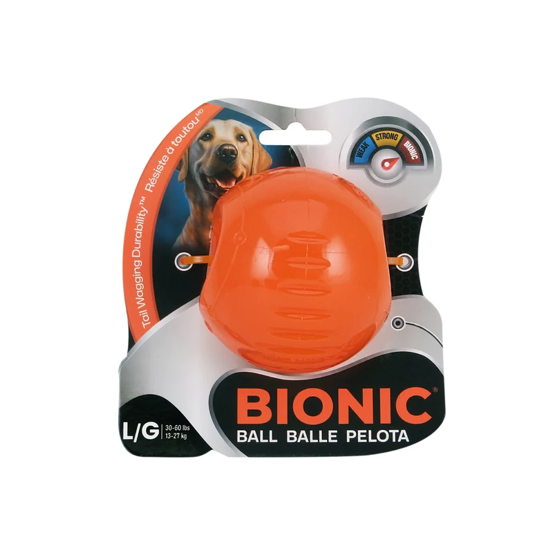 Jouet BIONIC, balle, grand, 8,2 cm (3,25 po)