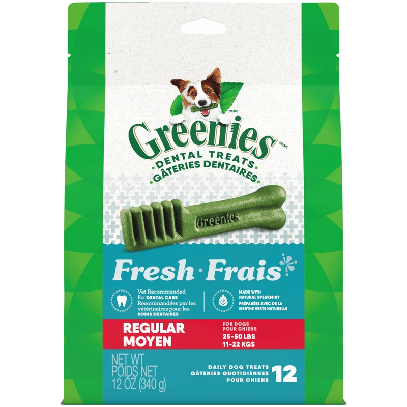 GREENIES MOYEN 340GR (12 unités)