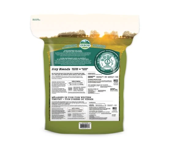 Oxbow Mélange De Foin Timothy Occidental Et De Verger 90oz