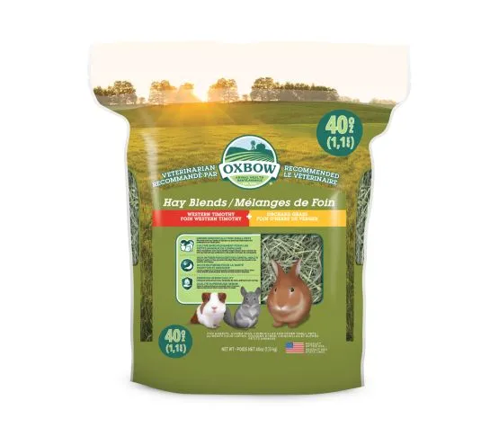 Oxbow Mélange De Foin Timothy Occidental Et De Verger 40oz