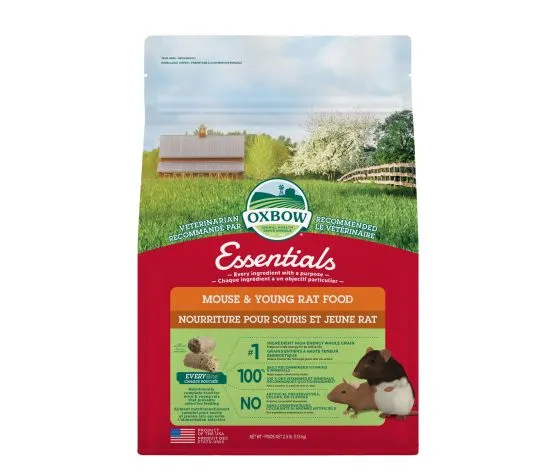Oxbow Essentials - Nourriture Pour Souris / Jeune Rat 2.5 Lb