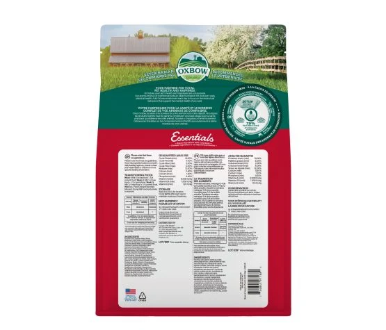 Oxbow Essentials - Nourriture Pour Souris / Jeune Rat 2.5 Lb