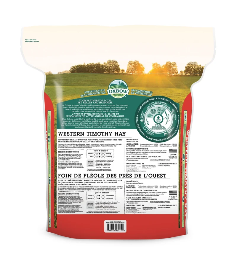 Oxbow Foin Timothy Occidental 90oz
