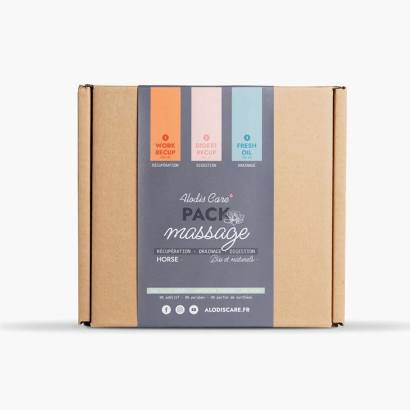 PACK HUILE TRIO MASSAGE | ALODIS CARE