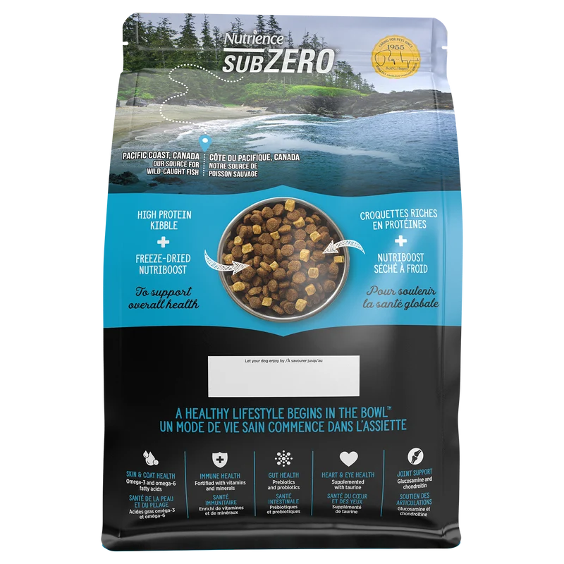 Nutrience SubZero pour chiens, Pacifique canadien,1,8 kg