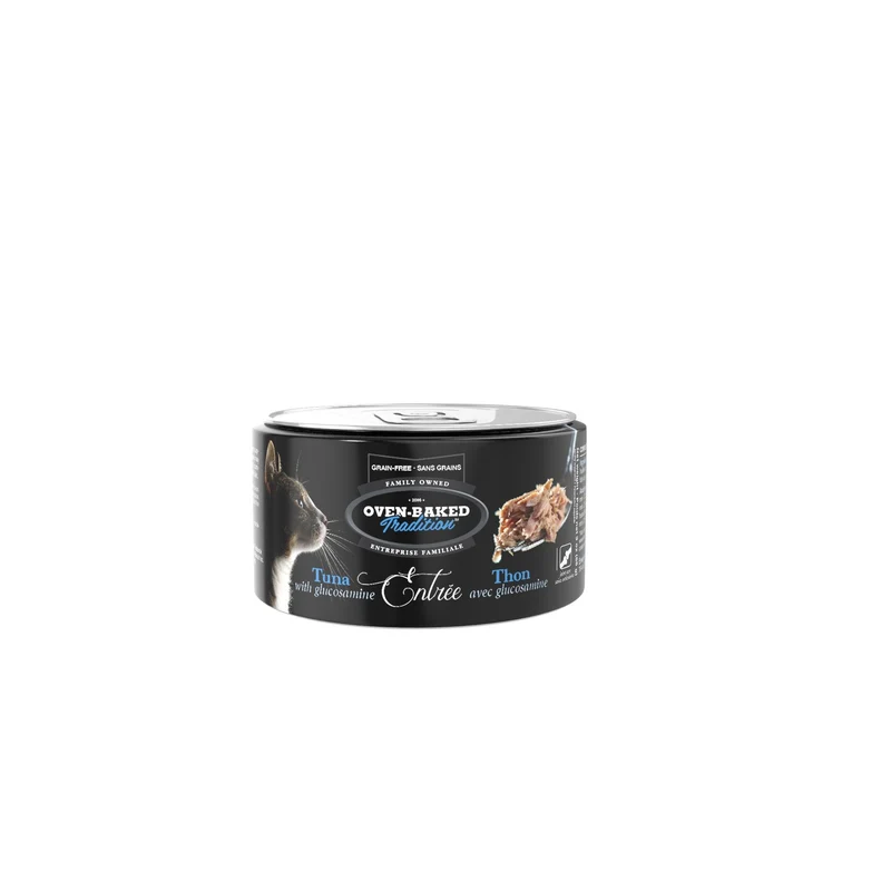 Entrée sans grains pour chat, Thon Avec Glucosamine 85g