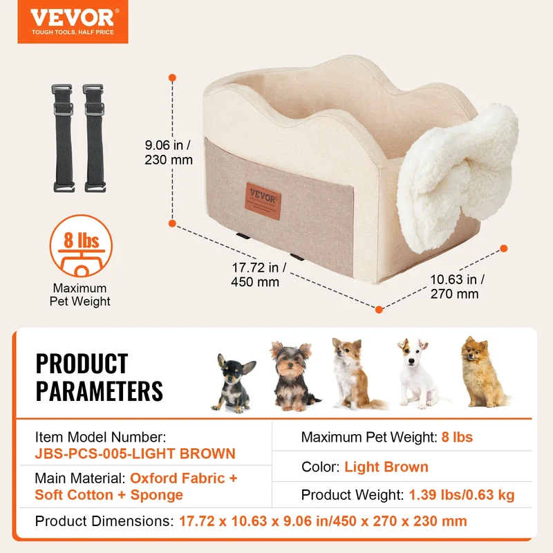 Siège Auto Imperméable Gros Chien 45kg