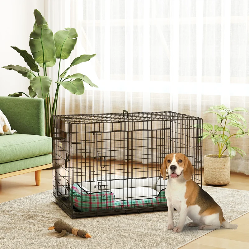 Cage Transport Pliante Gros Chien Métal