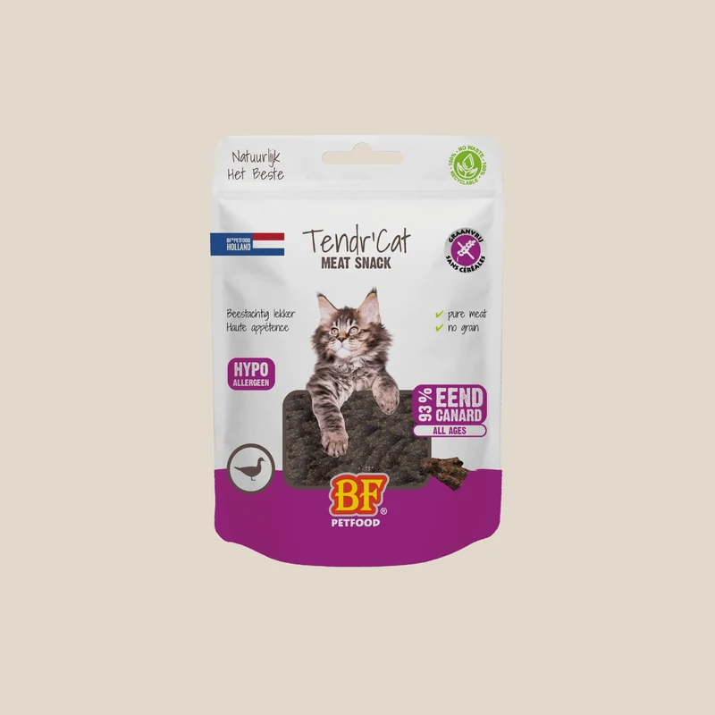 Friandises Tendr'Cat au canard pour chat BF Petfood