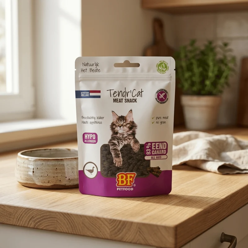Friandises Tendr'Cat au canard pour chat BF Petfood