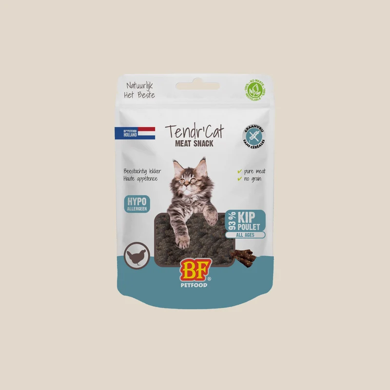 Friandises Tendr'Cat au poulet pour chat BF Petfood