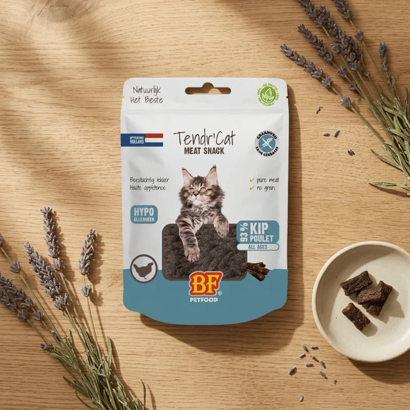 Friandises Tendr'Cat au poulet pour chat BF Petfood