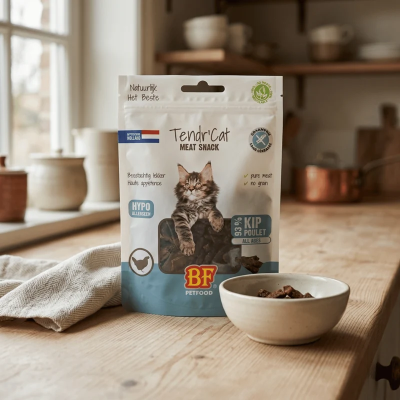 Friandises Tendr'Cat au poulet pour chat BF Petfood