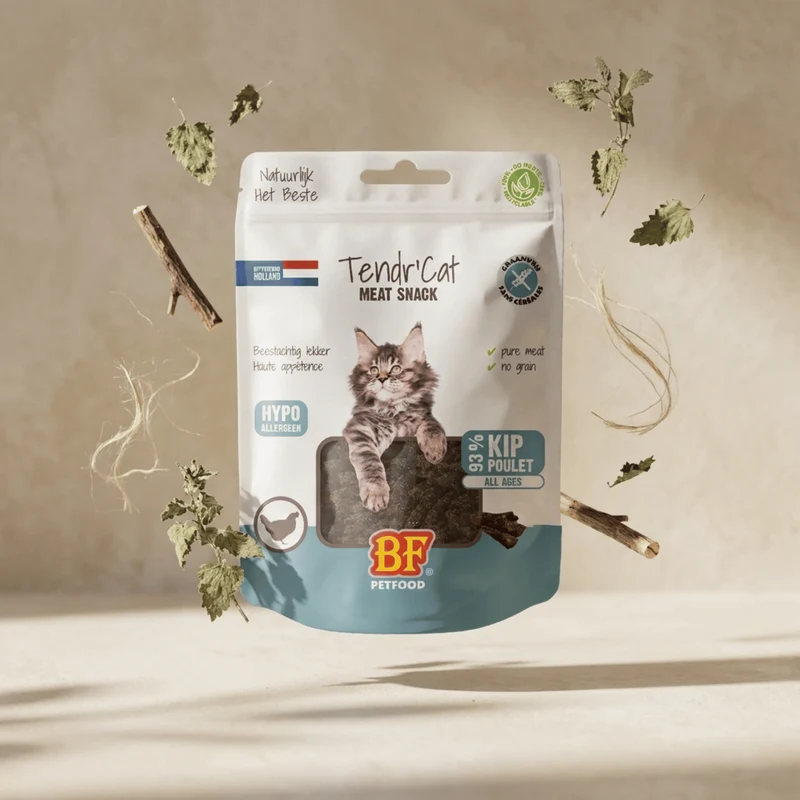 Friandises Tendr'Cat au poulet pour chat BF Petfood