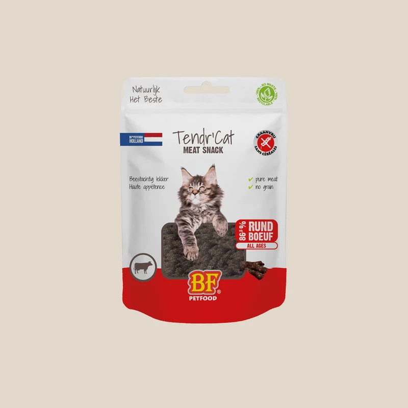 Friandises Tendr'Cat au bœuf pour chat BF Petfood