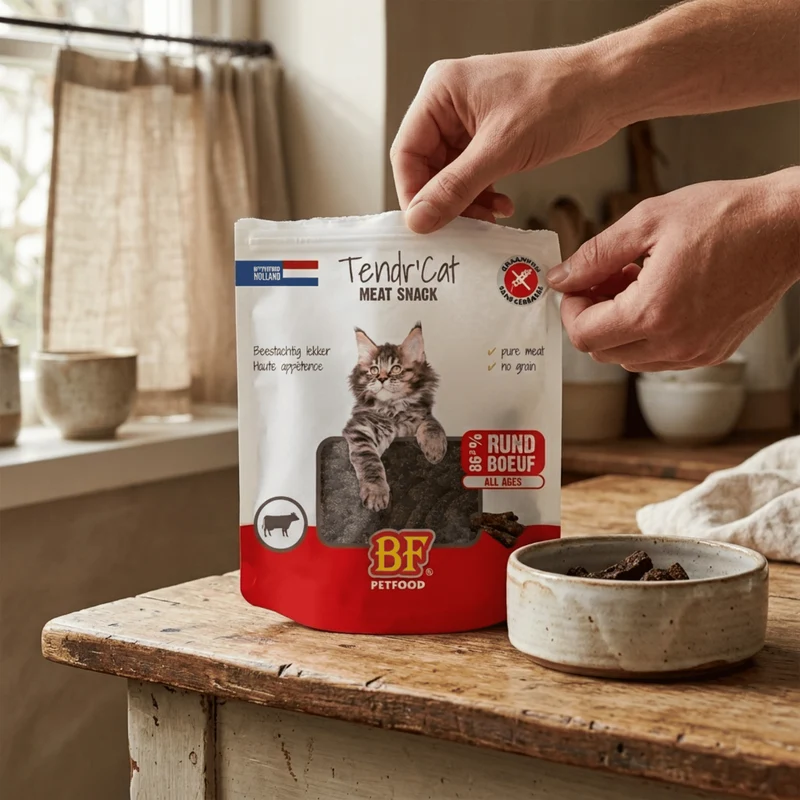 Friandises Tendr'Cat au bœuf pour chat BF Petfood