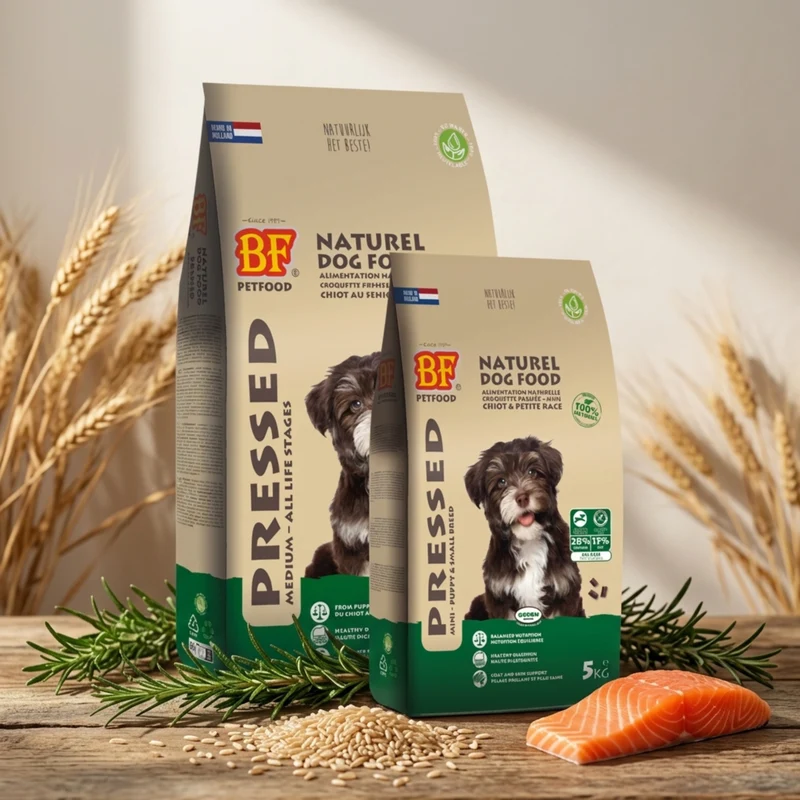Croquettes pressées à froid pour chiot