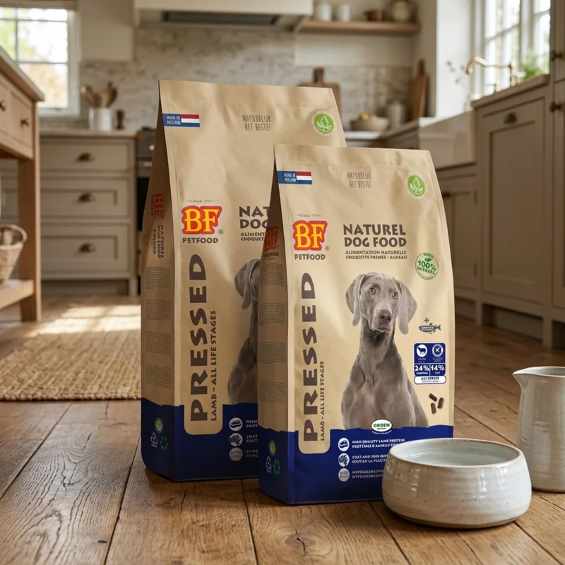 Croquettes pressées à froid hypoallergénique à l’agneau pour chien
