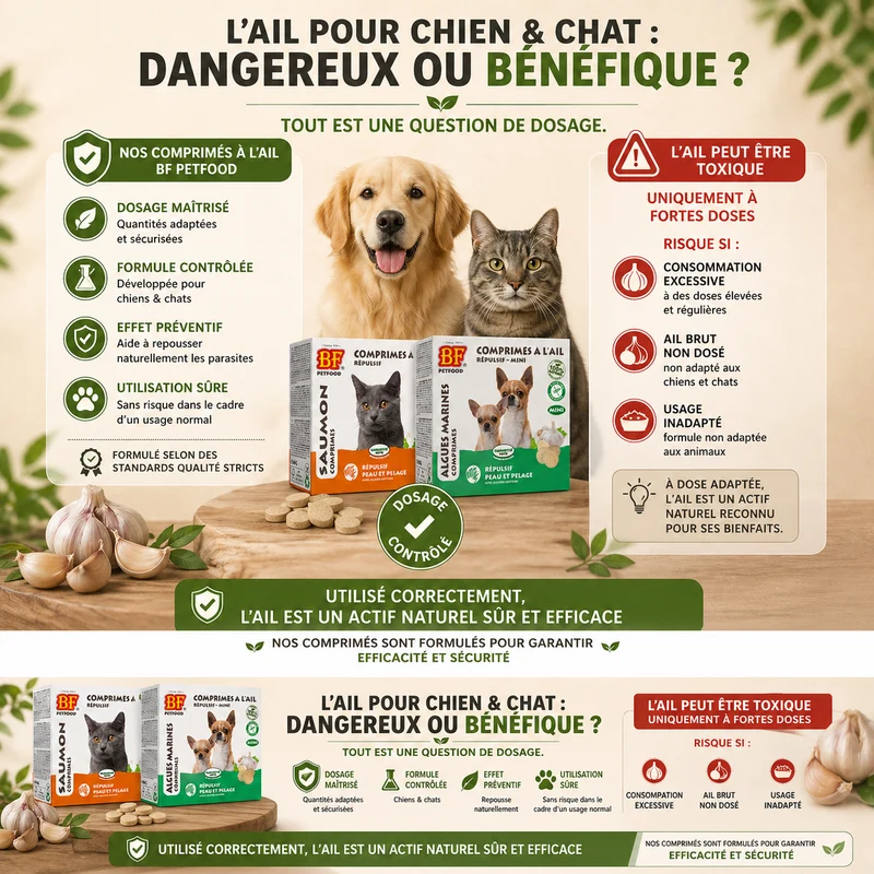 Comprimés répulsifs parasites pour chien