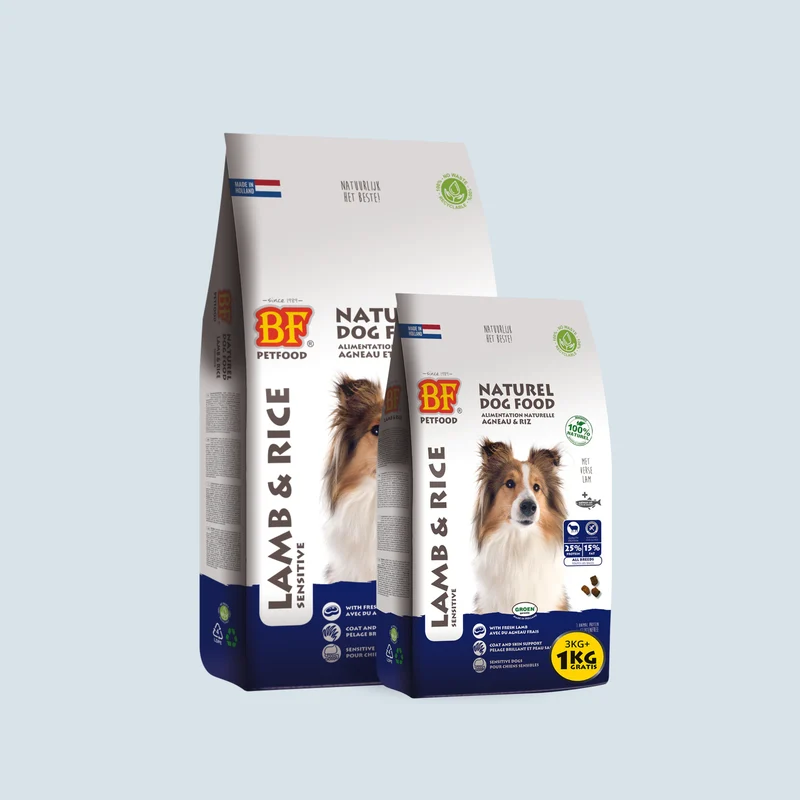 Croquettes Hypoallergénique pour chien Agneau Riz
