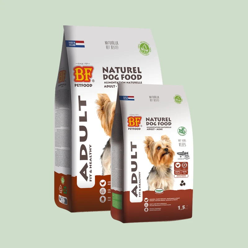 Croquettes au poulet sans céréales pour chien adulte de petite taille
