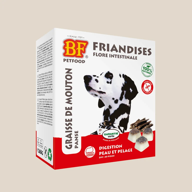 Bonbons flore intestinale pour chien