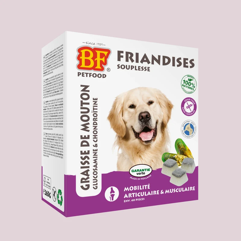 Bonbons Souplesse Mobilité pour chien