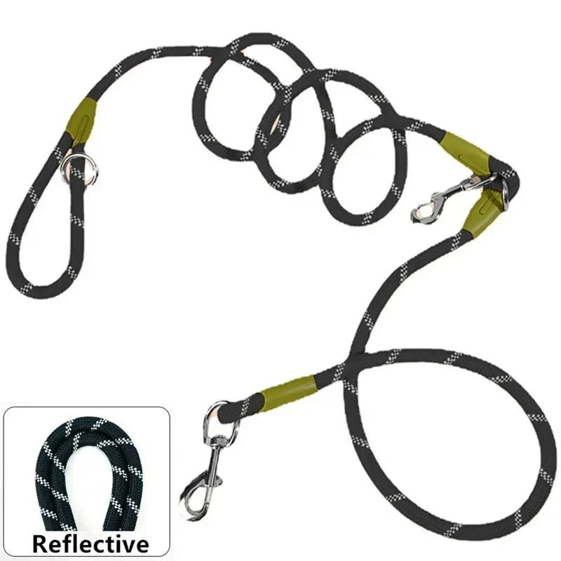 Laisse Lasso Nylon Ajustable Gros Chien