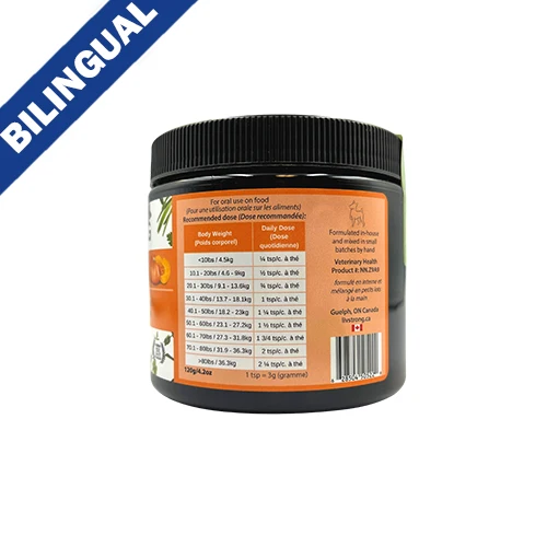 Livstrong Citrouille + Rendorce, Soutien à la Santé Du Chiens et Chats 120g