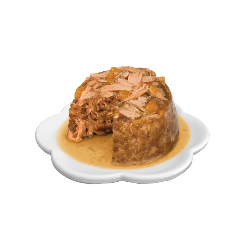 Repas de poisson Catit avec poisson blanc et citrouille, 80 g (2,8 oz)
